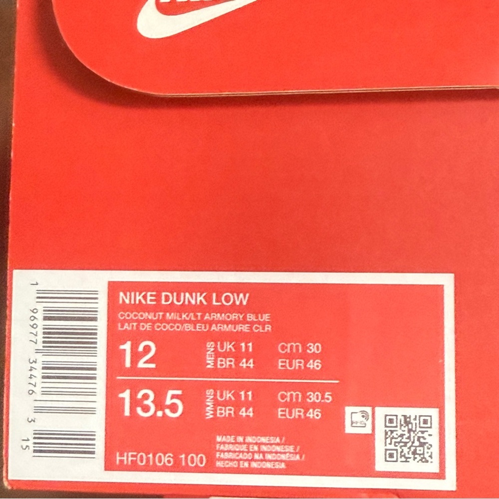 Nike Dunk Low Light Armory Blue - Picture 8 of 8